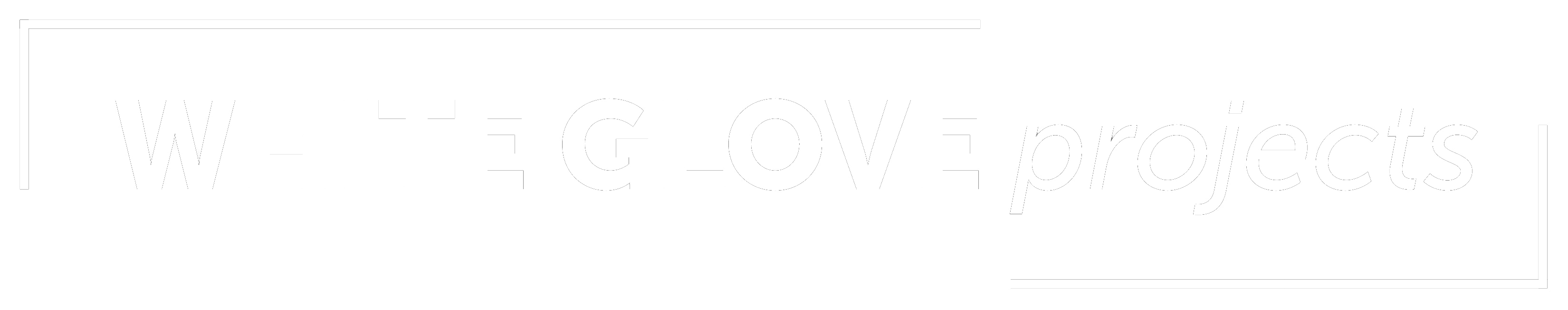 White Glove Projects Logo white White Glove Projects Logo white